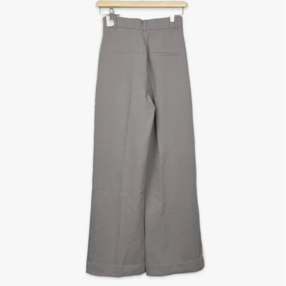 NWT Abercrombie and Fitch A&F Sloane Tailored Wide Leg Pant Size 26 / 2R - Picture 3 of 16